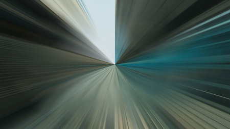 Radial abstract background with speed motion lines rays Background with stripesの写真素材