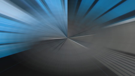Radial abstract background with speed motion lines rays Background with stripes