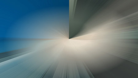 Radial abstract background with speed motion lines rays Background with stripes