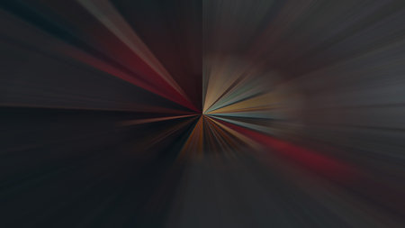 Radial abstract background with speed motion lines rays Background with stripes