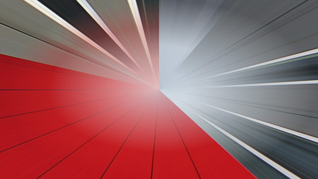 Radial abstract background with speed motion lines rays Background with stripesの写真素材