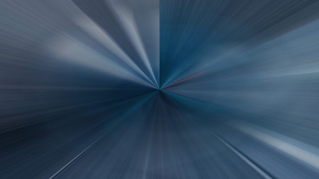 Radial abstract background with speed motion lines rays Background with stripesの写真素材