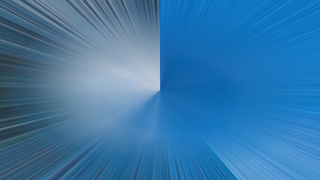 Radial abstract background with speed motion lines rays Background with stripesの写真素材