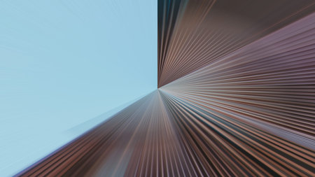 Radial abstract background with speed motion lines rays Background with stripes