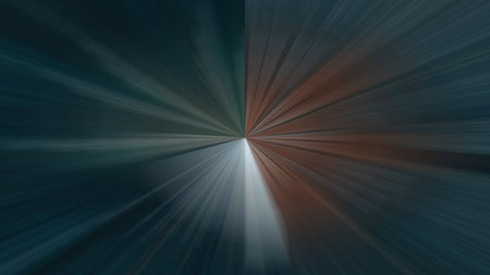 Radial abstract background with speed motion lines rays Background with stripes