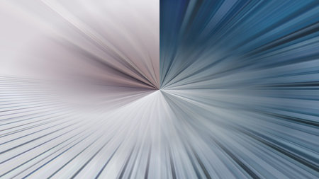 Radial abstract background with speed motion lines rays Background with stripes