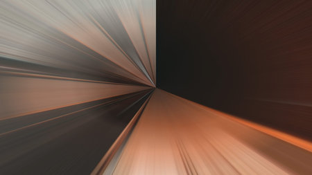 Radial abstract background with speed motion lines rays Background with stripesの写真素材