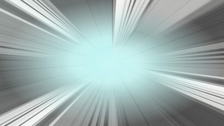 Radial abstract background with speed motion lines rays Background with stripes