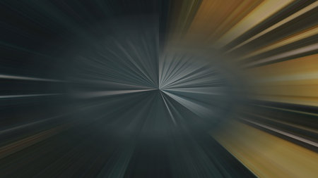 Radial abstract background with speed motion lines rays Background with stripes