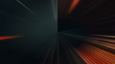 Radial abstract background with speed motion lines rays Background with stripes