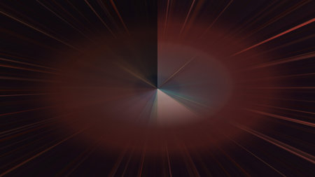 Radial abstract background with speed motion lines rays Background with stripes