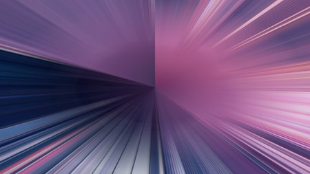 Radial abstract background with speed motion lines rays Background with stripes