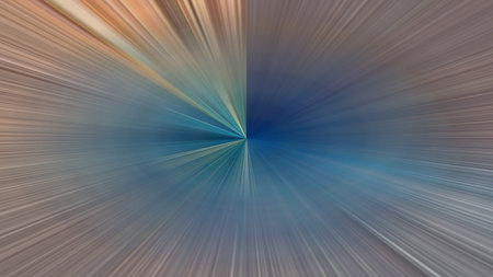 Radial abstract background with speed motion lines rays Background with stripes