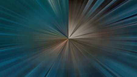 Radial abstract background with speed motion lines rays Background with stripes