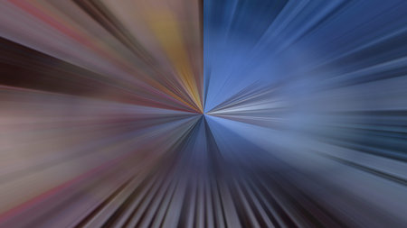 Radial abstract background with speed motion lines rays Background with stripesの写真素材