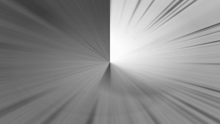 Radial abstract background with speed motion lines rays Background with stripes