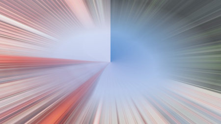 Radial abstract background with speed motion lines rays Background with stripes