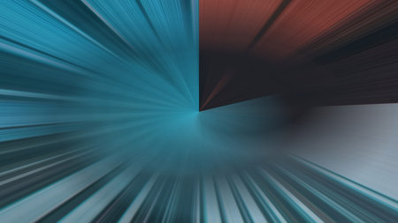 Radial abstract background with speed motion lines rays Background with stripes