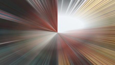 Radial abstract background with speed motion lines rays Background with stripes