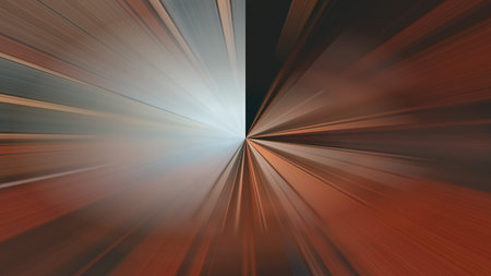 Radial abstract background with speed motion lines rays Background with stripes