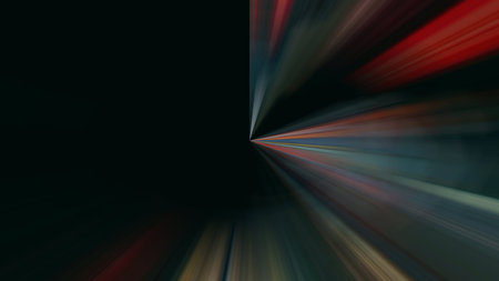 Radial abstract background with speed motion lines rays Background with stripes
