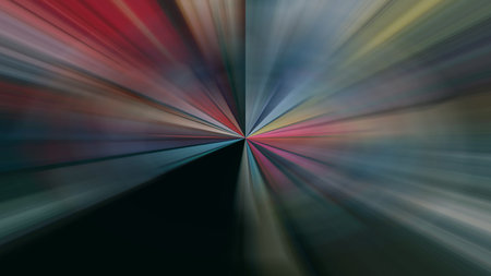 Radial abstract background with speed motion lines rays Background with stripes