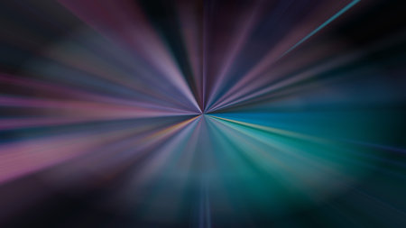 Radial abstract background with speed motion lines rays Background with stripes