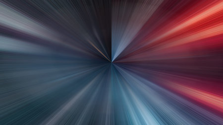 Radial abstract background with speed motion lines rays Background with stripes