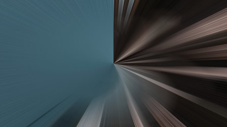 Radial abstract background with speed motion lines rays Background with stripes
