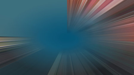 Radial abstract background with speed motion lines rays Background with stripes