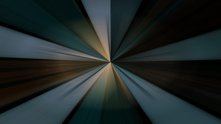 Radial abstract background with speed motion lines rays Background with stripesの写真素材