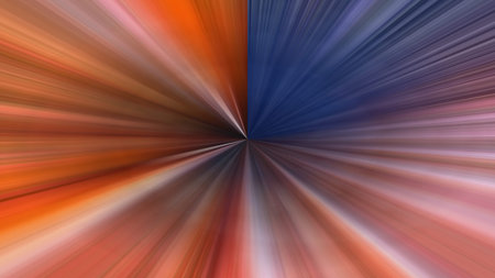 Radial abstract background with speed motion lines rays Background with stripes