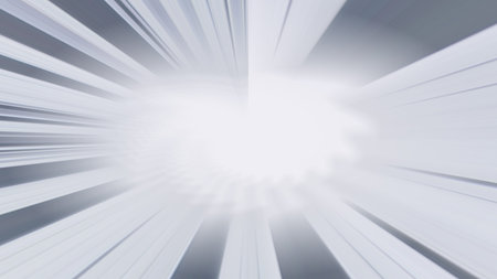 Radial abstract background with speed motion lines rays Background with stripesの写真素材