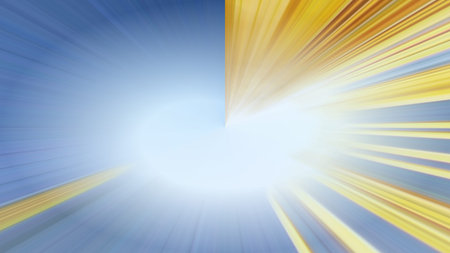 Radial abstract background with speed motion lines rays Background with stripes