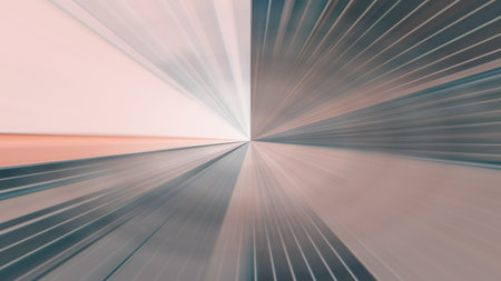Radial abstract background with speed motion lines rays Background with stripes