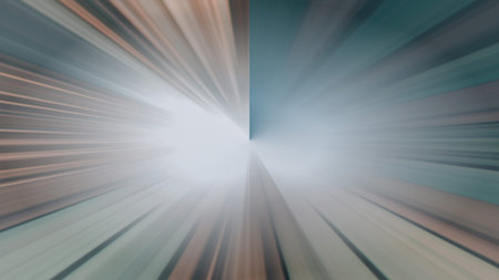 Radial abstract background with speed motion lines rays Background with stripes