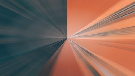 Radial abstract background with speed motion lines rays Background with stripesの写真素材