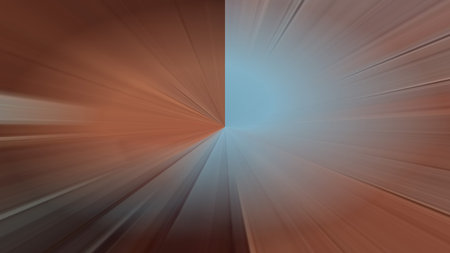 Radial abstract background with speed motion lines rays Background with stripesの写真素材