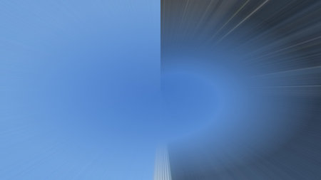 Radial abstract background with speed motion lines rays Background with stripesの写真素材