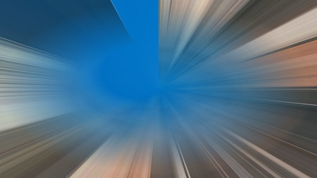 Radial abstract background with speed motion lines rays Background with stripes