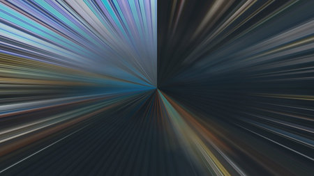Radial abstract background with speed motion lines rays Background with stripes