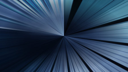 Radial abstract background with speed motion lines rays Background with stripes