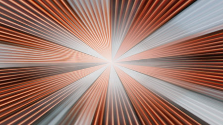 Radial abstract background with speed motion lines rays Background with stripesの写真素材