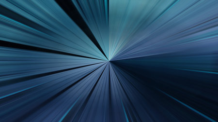 Radial abstract background with speed motion lines rays Background with stripes