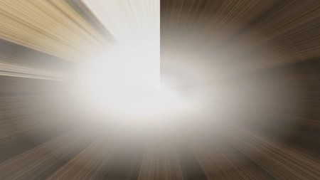 Radial abstract background with speed motion lines rays Background with stripesの写真素材