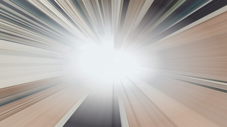 Radial abstract background with speed motion lines rays Background with stripesの写真素材