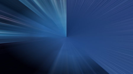 Radial abstract background with speed motion lines rays Background with stripes