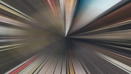 Radial abstract background with speed motion lines rays Background with stripes