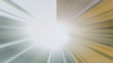 Radial abstract background with speed motion lines rays Background with stripes