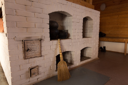 Russian oven and cast potsの写真素材